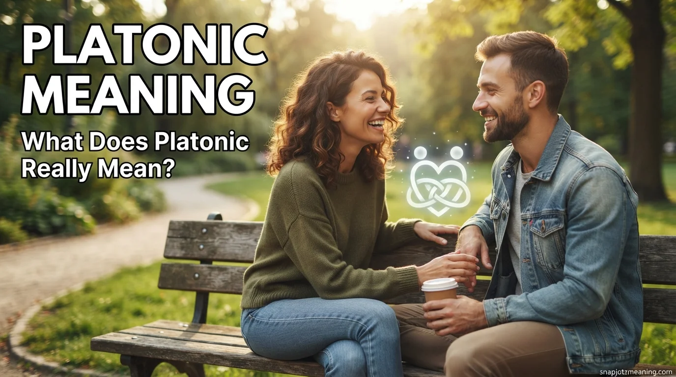 Platonic Meaning: What Does Platonic Really Mean?