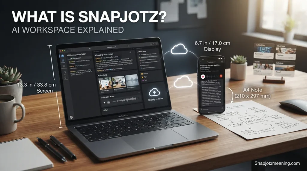 What Is SnapJotz com? AI Workspace Explained