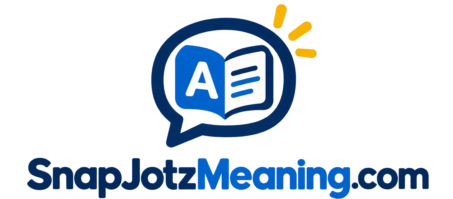 Snap Jotz Meaning